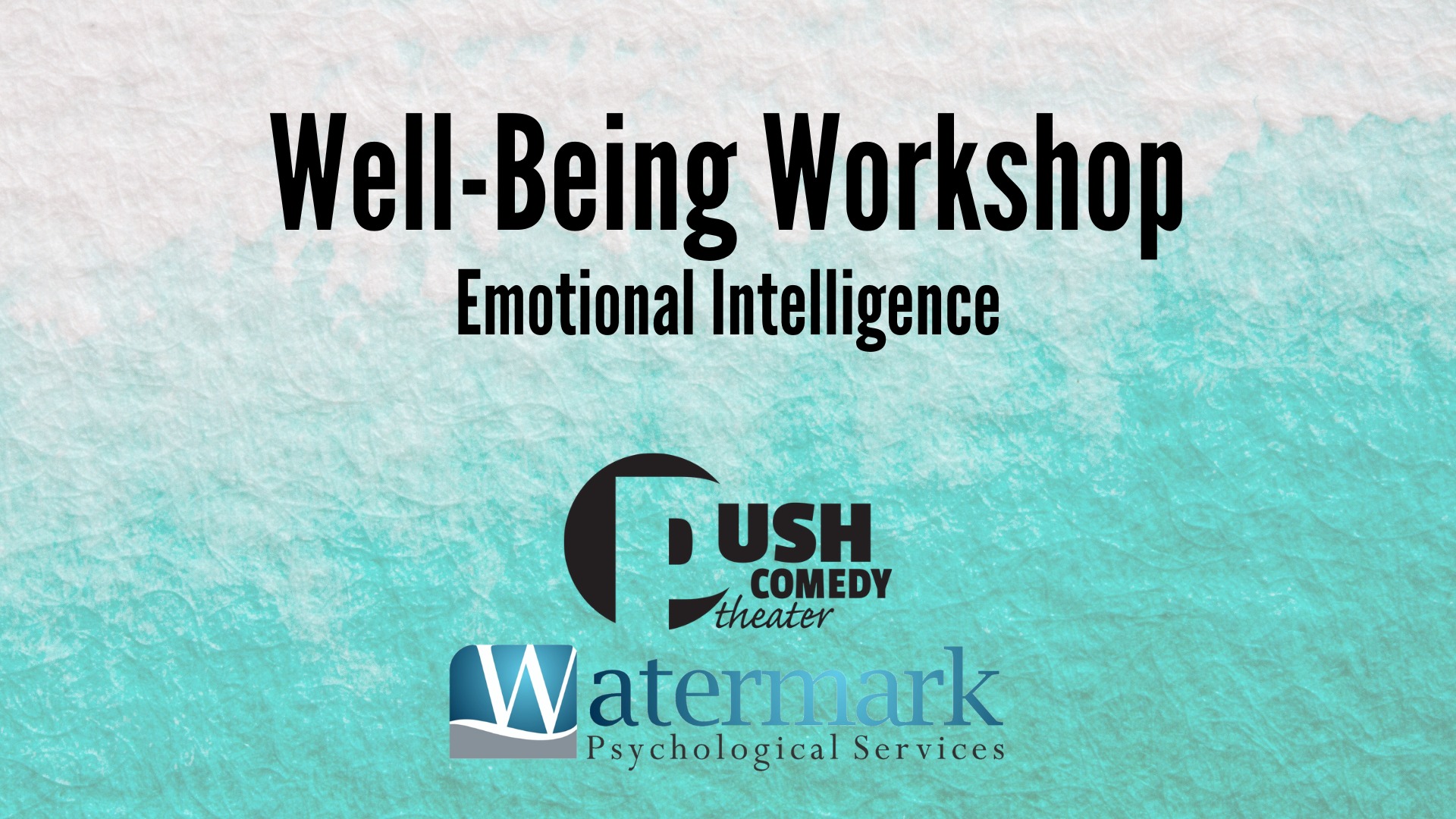 well-being workshop, emotional intelligence